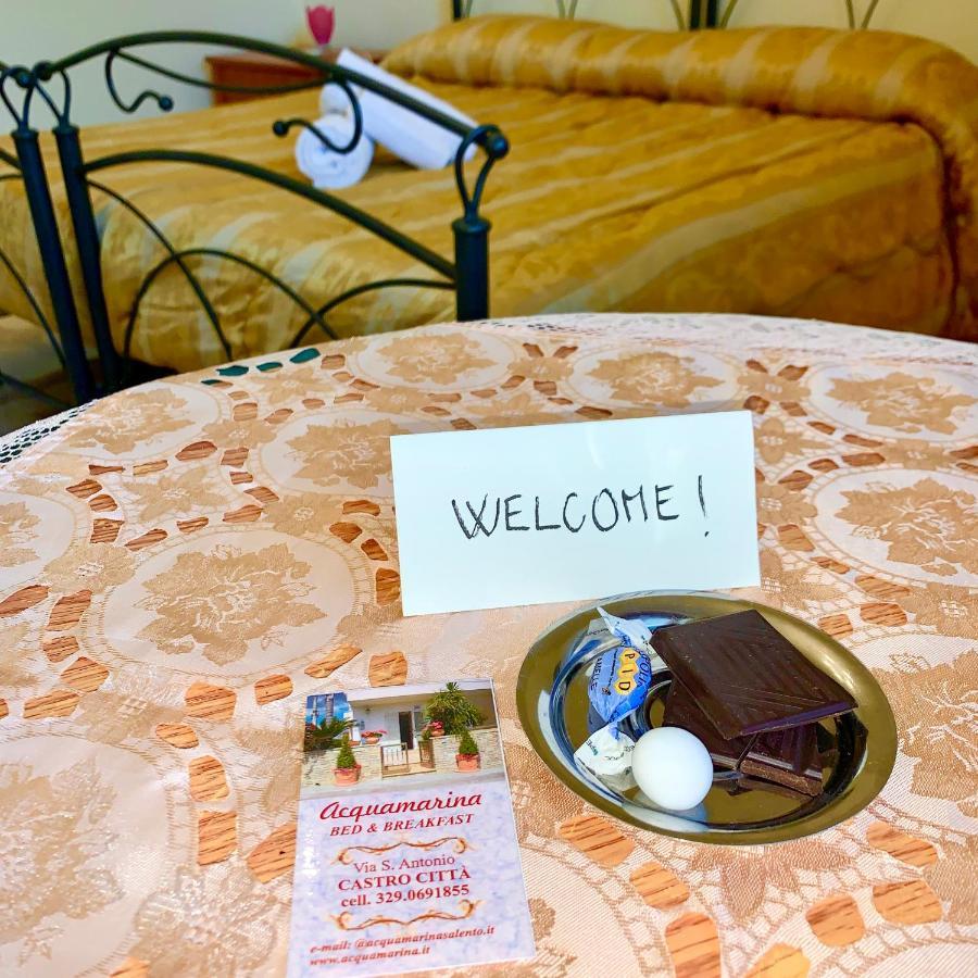 Bed & Breakfast Acquamarina Castro  Kültér fotó